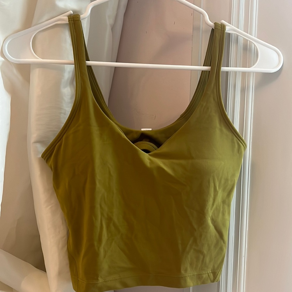Lululemon Align Tank Top in Yellow